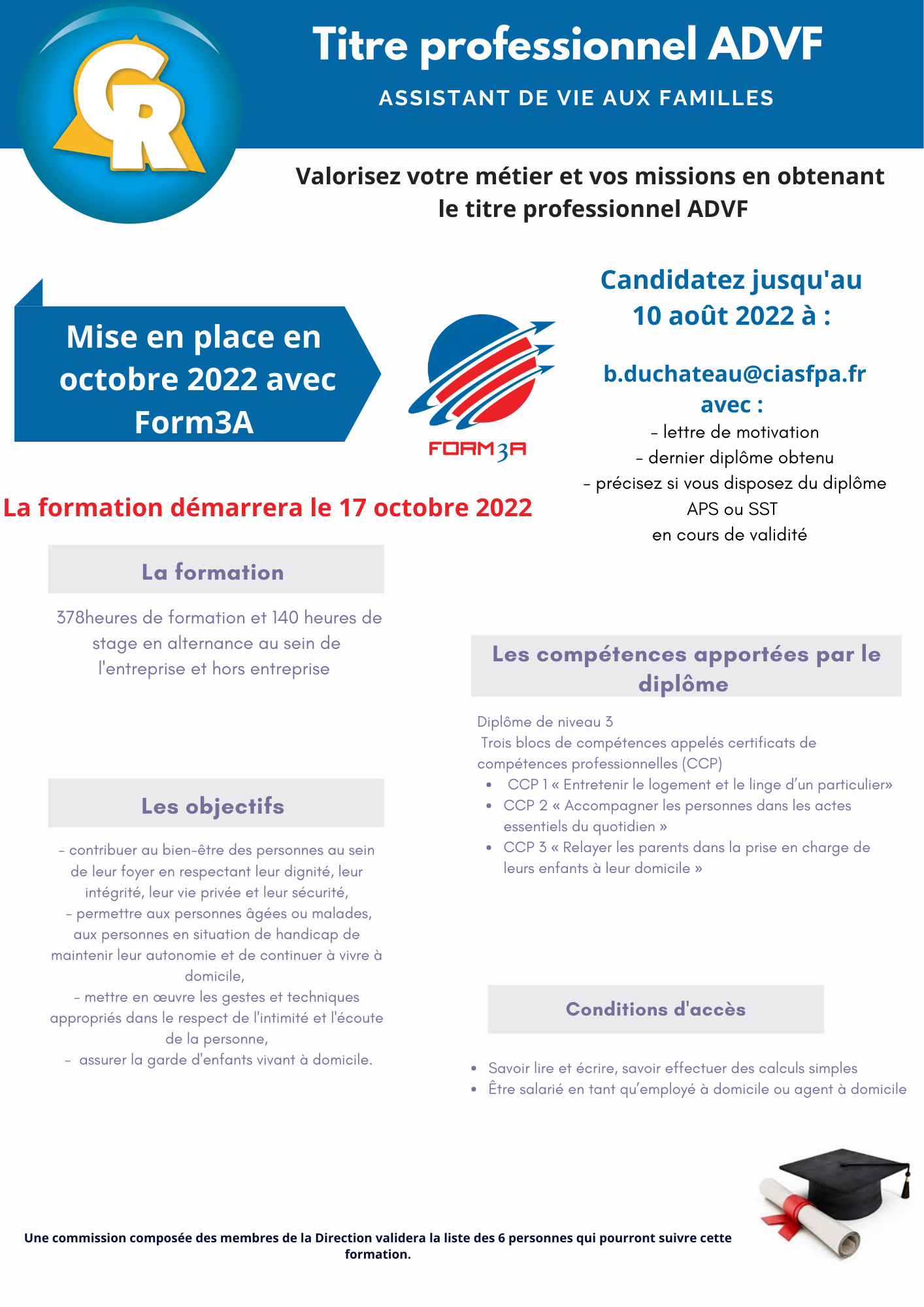 Formation ADVF