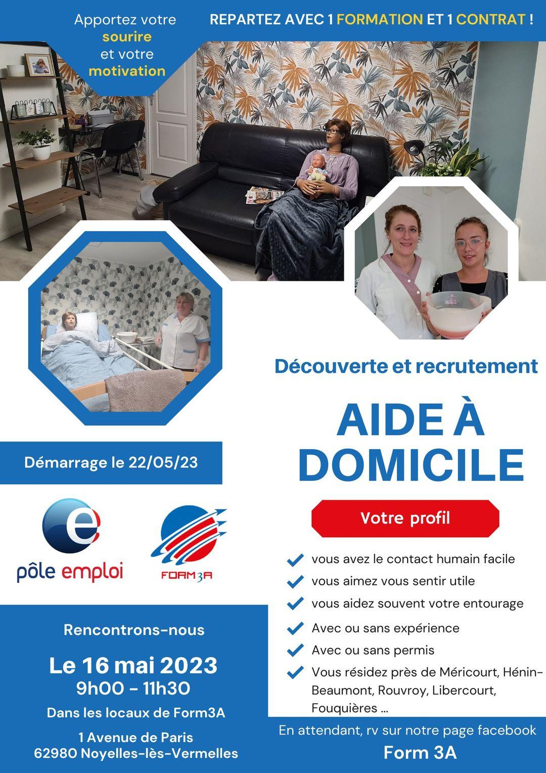 recrutement aide à domicile