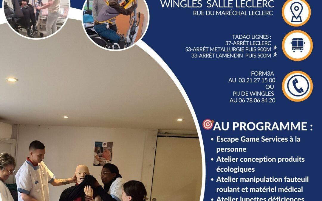 Journée découverte des métiers liés aux services à la personne à Wingles